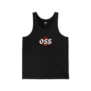 "OSS" Brazilian Jiu Jitsu (BJJ) Jersey Tank-Top
