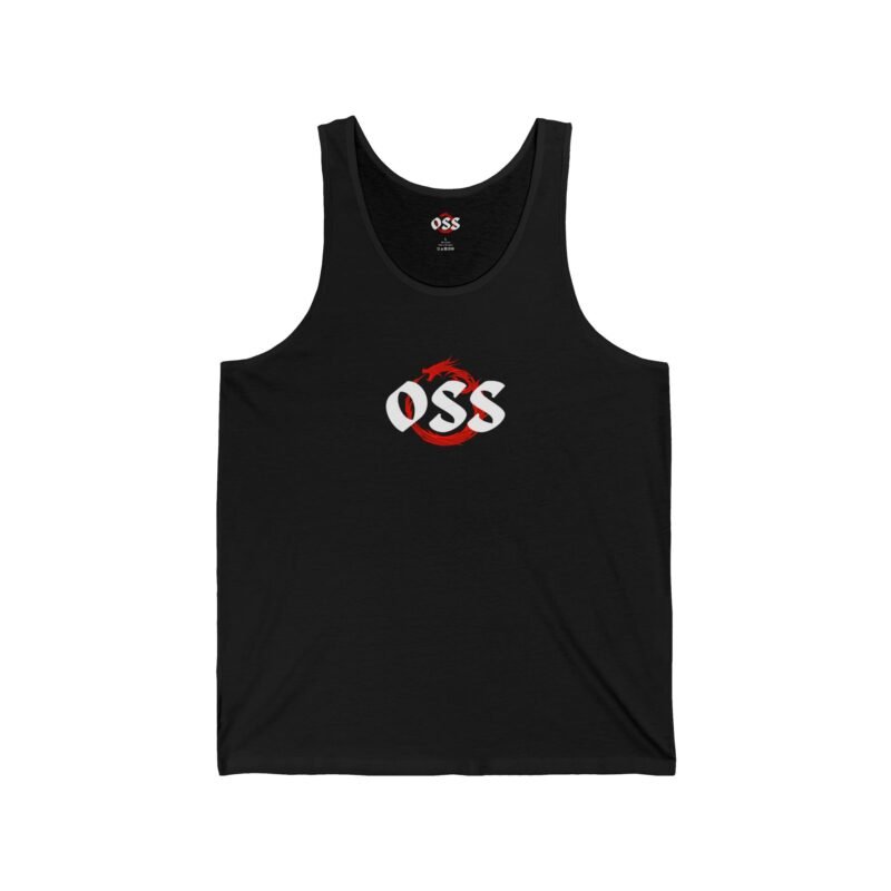 "OSS" Brazilian Jiu Jitsu (BJJ) Jersey Tank-Top