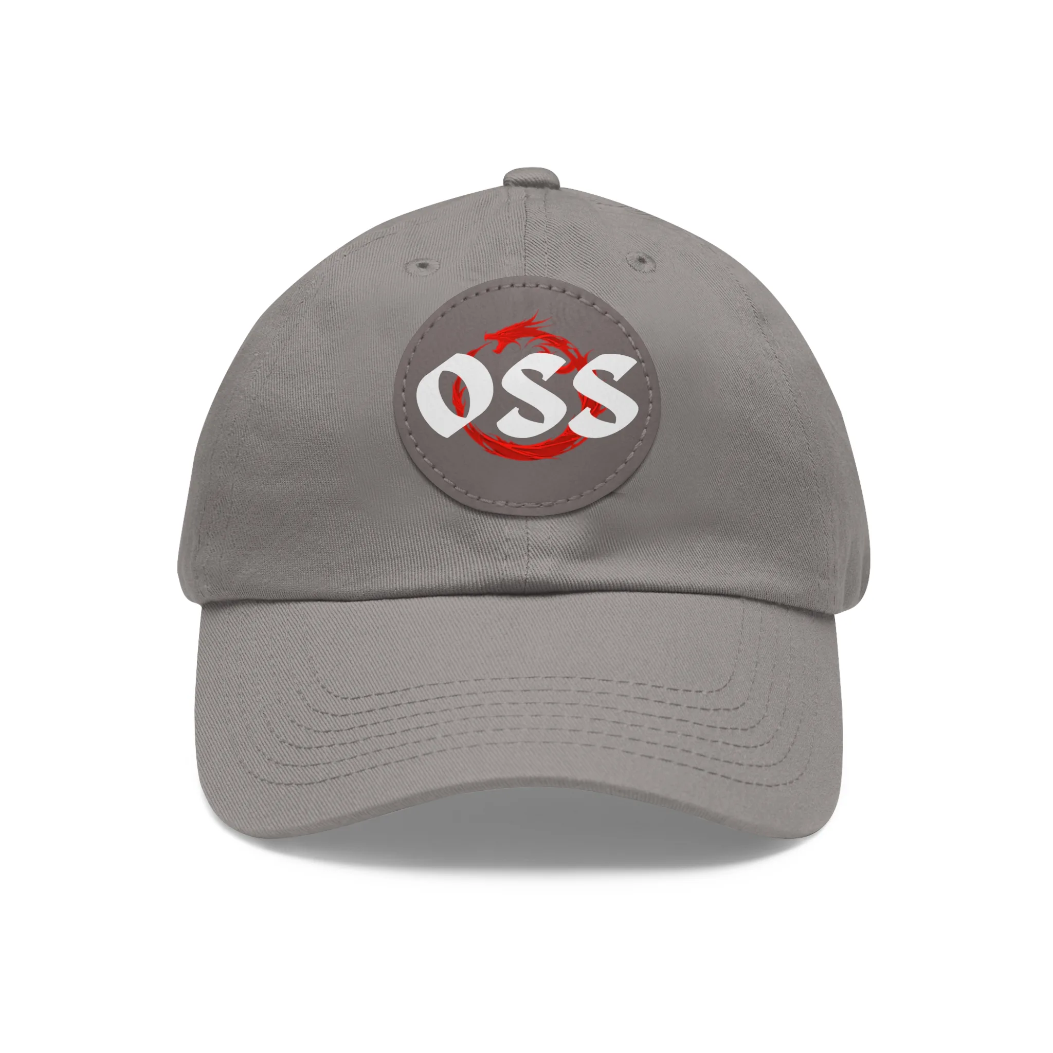 "OSS" Hat with Leather Patch (Round) - Image 28