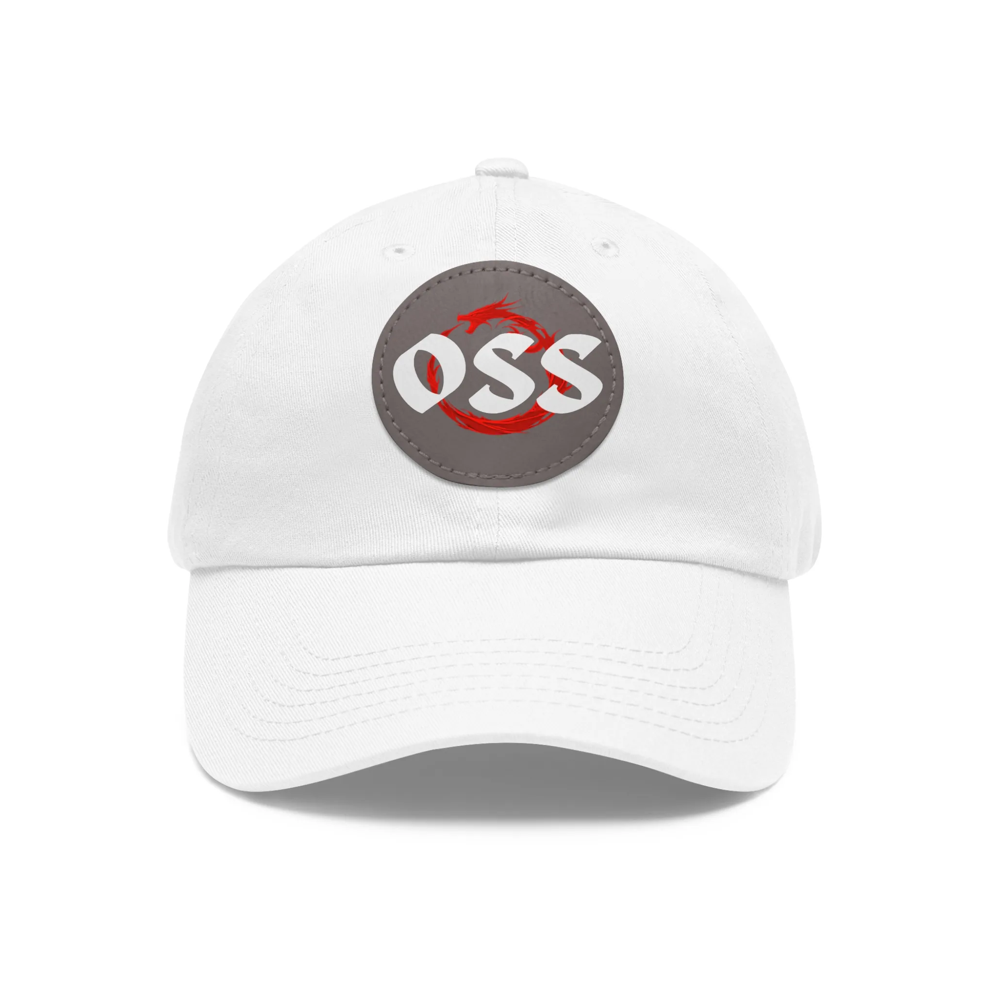 "OSS" Hat with Leather Patch (Round) - Image 10
