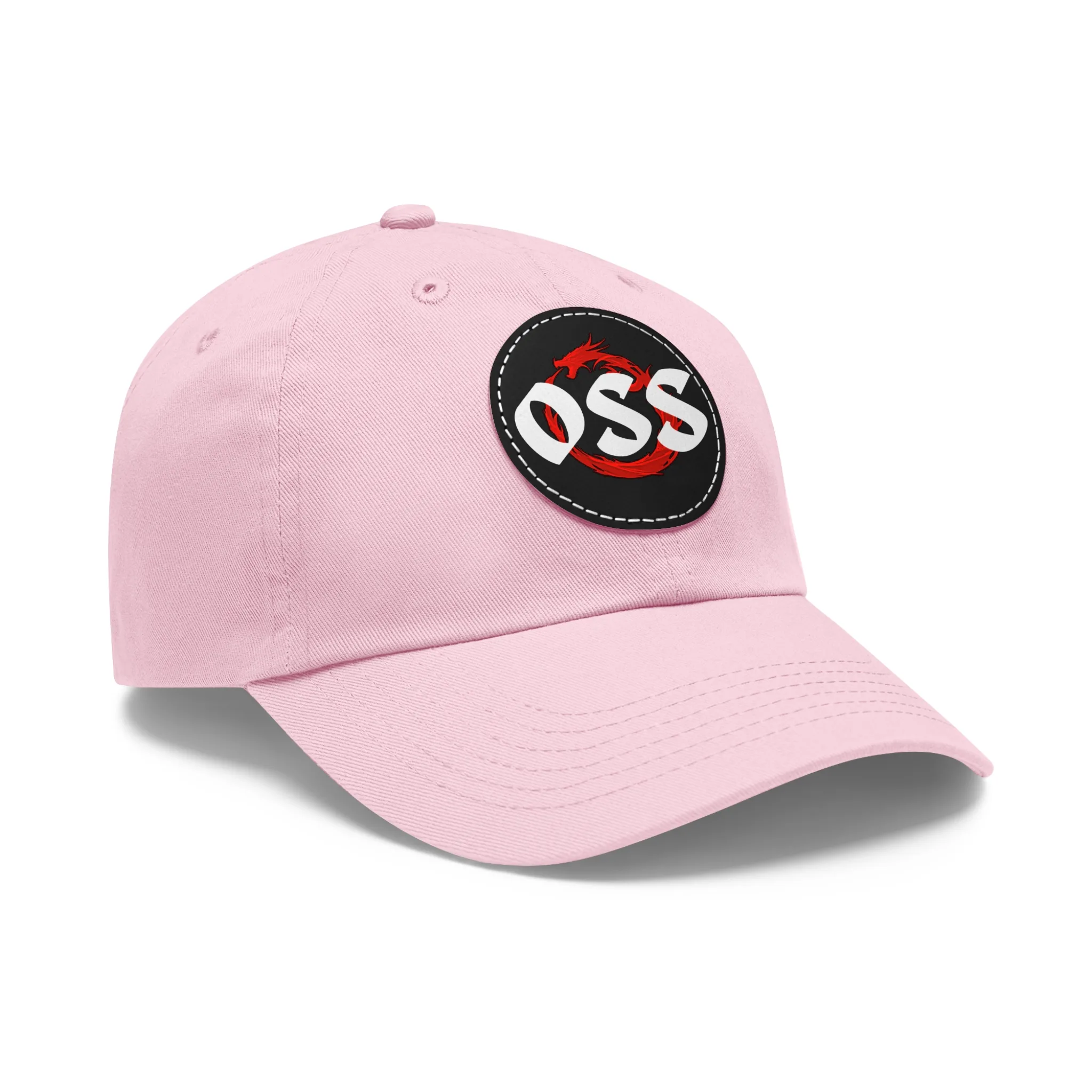 "OSS" Hat with Leather Patch (Round) - Image 20