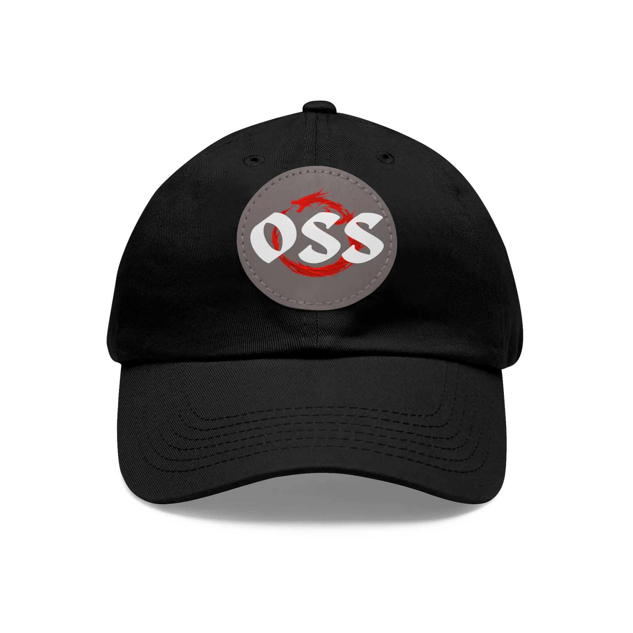 "OSS" Hat with Leather Patch (Round) - Image 16