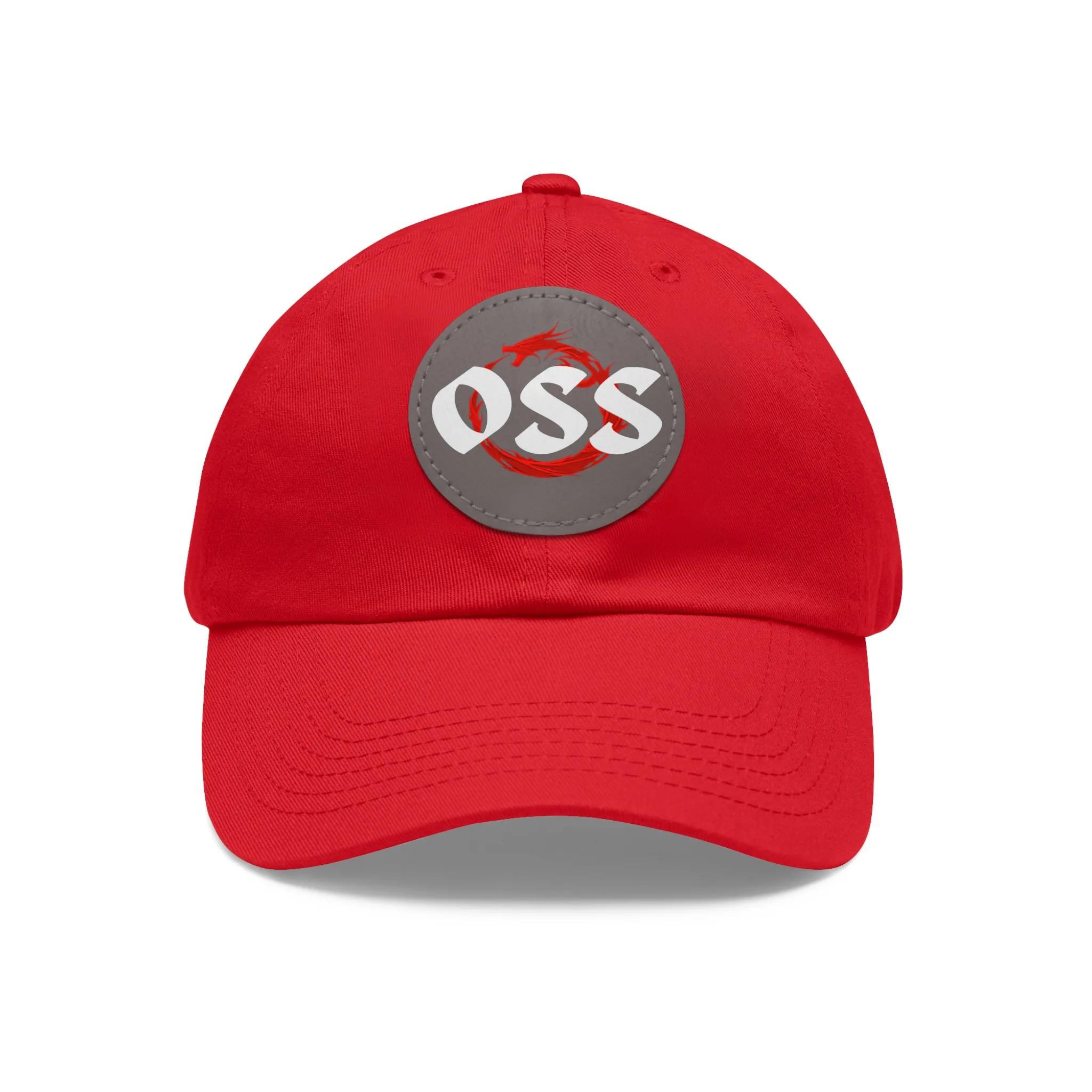 "OSS" Hat with Leather Patch (Round) - Image 13