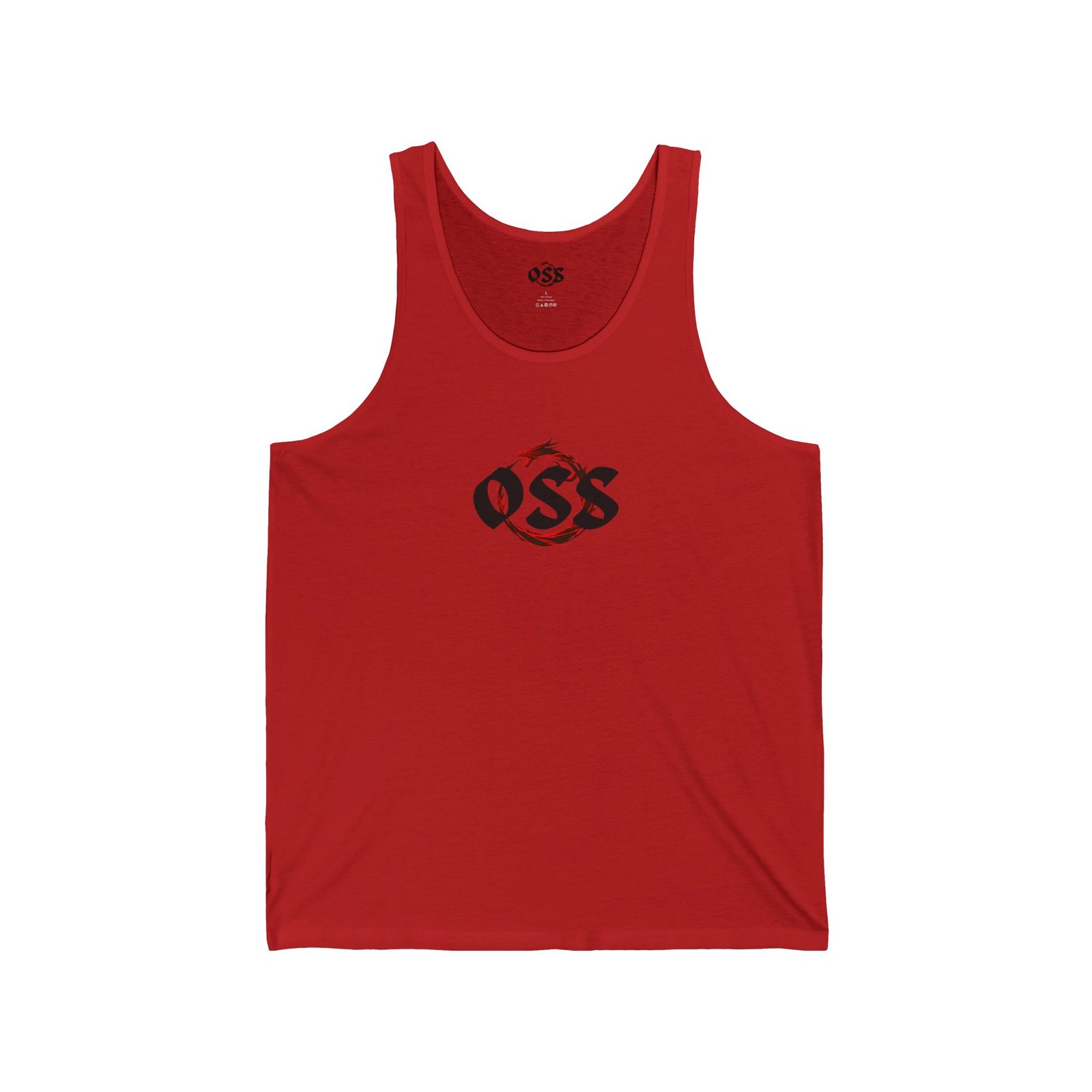 "OSS" Brazilian Jiu Jitsu (BJJ) Jersey Tank-Top 5 "OSS" Brazilian Jiu Jitsu (BJJ) Jersey Tank-Top - Image 5