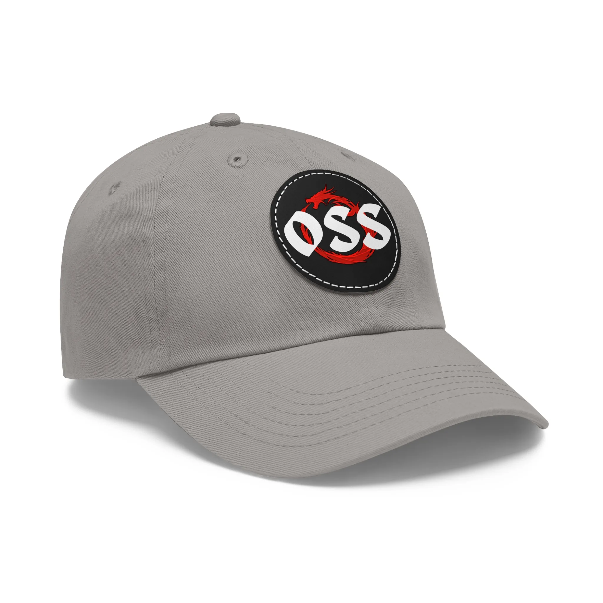 "OSS" Hat with Leather Patch (Round) - Image 26