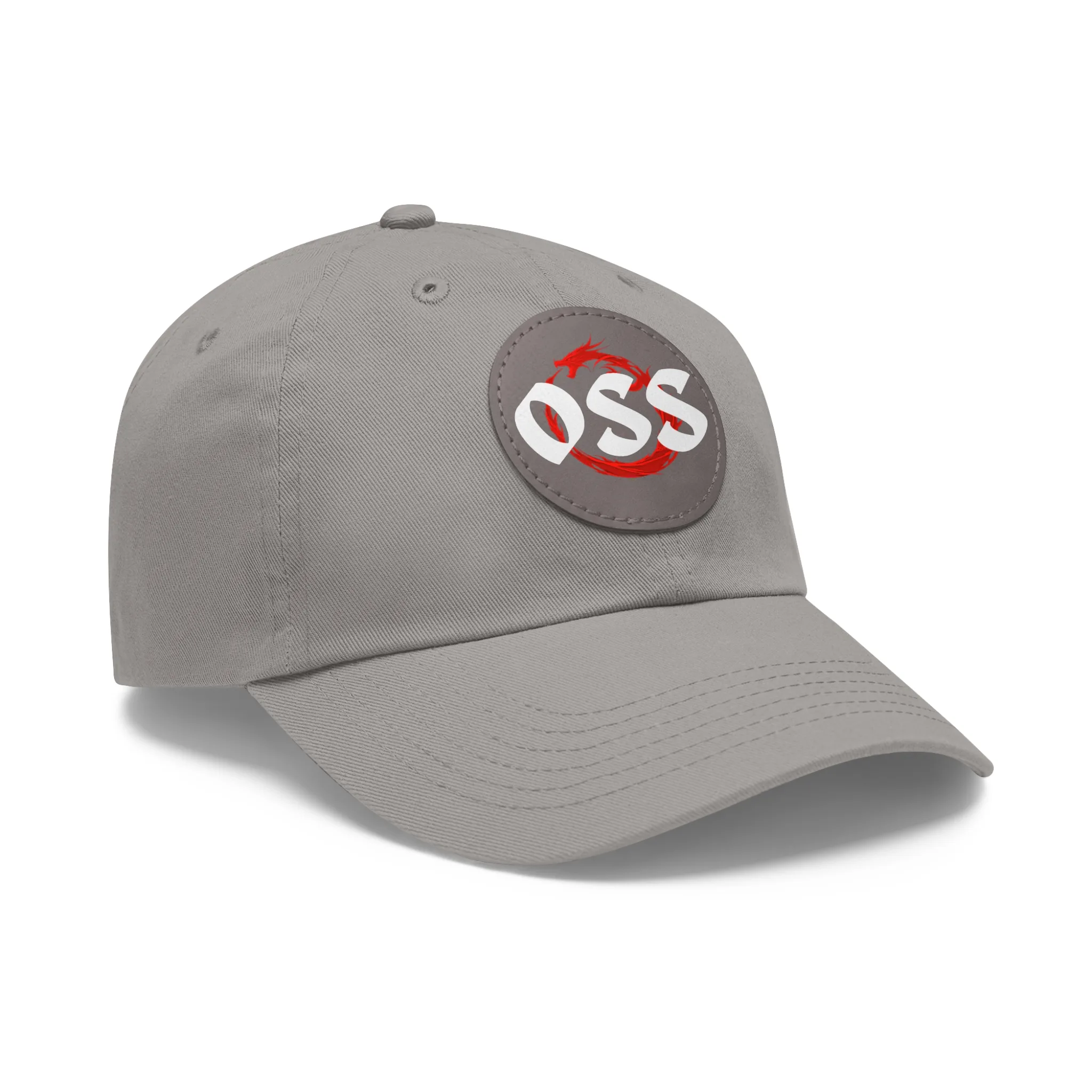 "OSS" Hat with Leather Patch (Round) - Image 29
