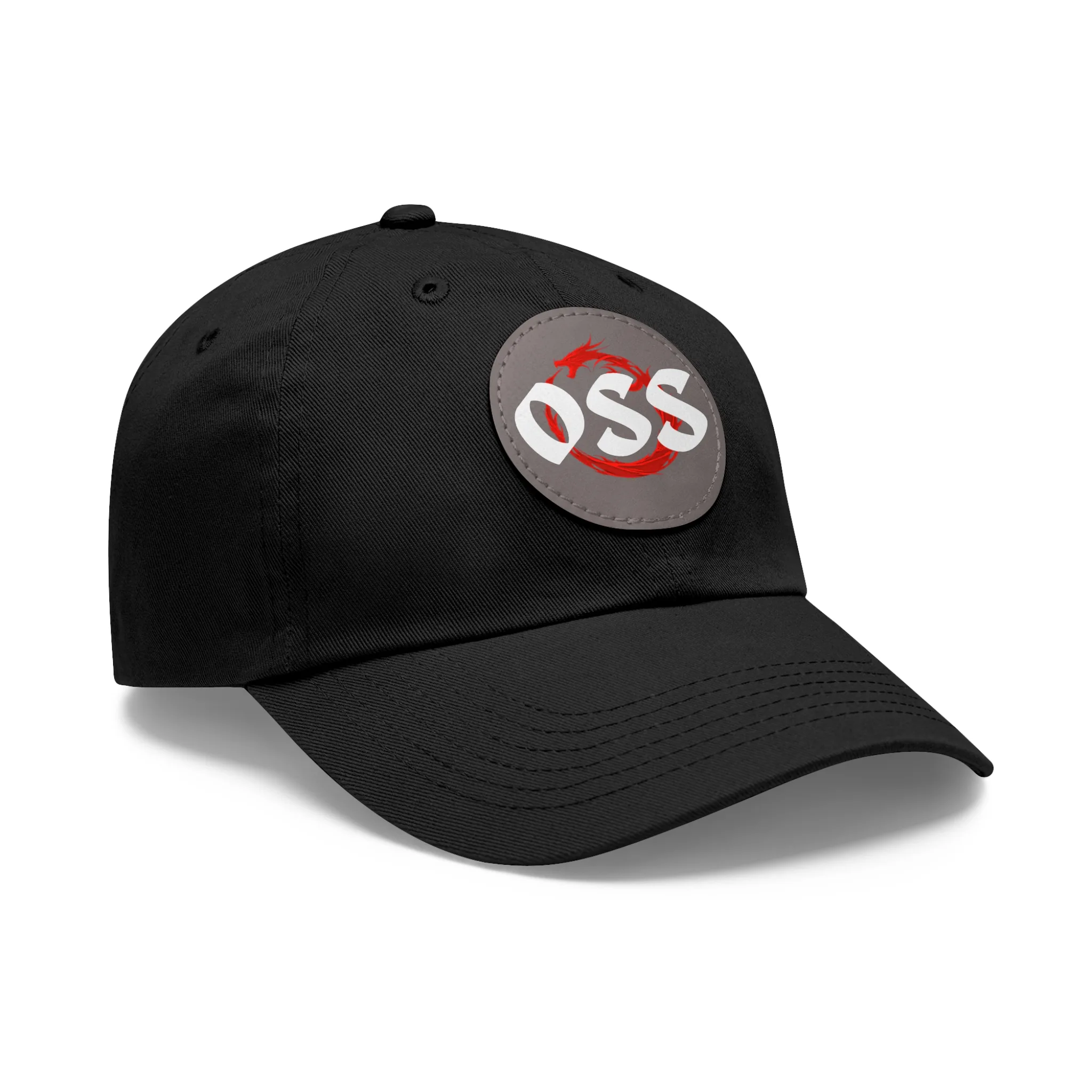 "OSS" Hat with Leather Patch (Round) - Image 17